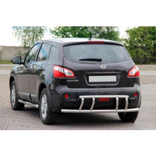 Achterbeugel AK011 (RVS) Nissan Qashqai 2007–2010 foto 1