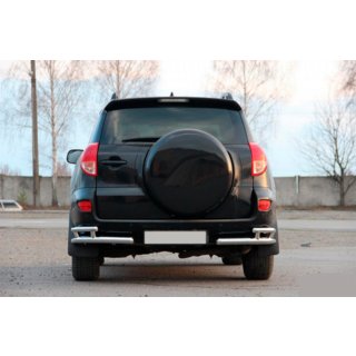 Achterhoekstukken AK003-double (2 st., RVS) Toyota Rav 4 2006–2013 foto 2