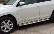 Toyota Rav 4 2006–2013 Premium side steps (2 st., RVS) 60 mm foto 3