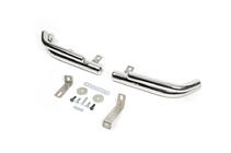 Hyundai Santa Fe 2 2006–2012 Achterste dubbele hoekbeugels AK003-Dubbel (RVS) foto 3