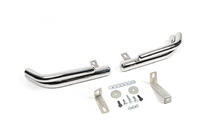 Hyundai Santa Fe 2 2006–2012 Achterste dubbele hoekbeugels AK003-Dubbel (RVS) foto 1