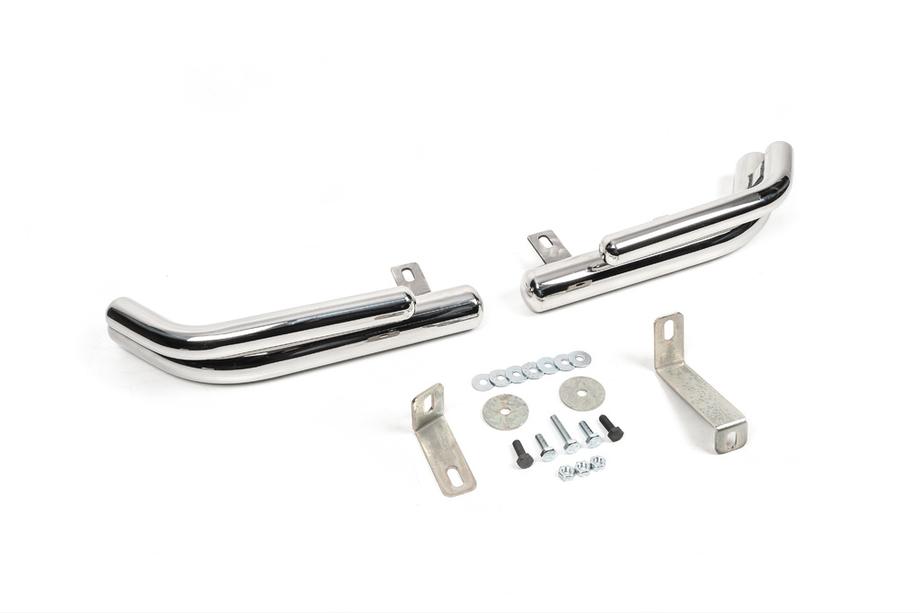 Hyundai Santa Fe 2 2006–2012 Achterste dubbele hoekbeugels AK003-Dubbel (RVS) Image