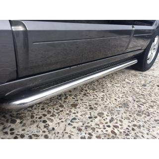 Premium side steps (2 st., RVS) Kia Sorento I BL 2002–2009 foto 2