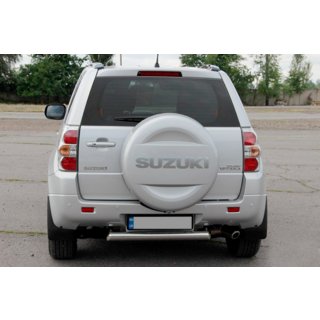 Achterbeschermbeugel AK002 (RVS) Suzuki Grand Vitara 2005–2017 foto 3