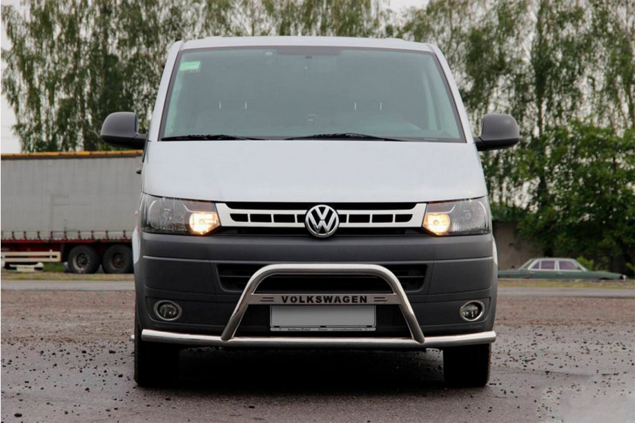 Volkswagen T5 2010–2015 Bullbar WT007ST (RVS) Image