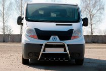 Renault Trafic 2001–2015 QT-Spec bullbar (RVS) foto 1