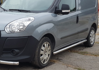 Fiat Doblo II 2010–2022 Sidebars (2 stuks, RVS) foto 1