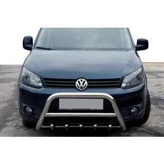 Bullbar WT003 (Ø 60 mm, RVS) Volkswagen Caddy 2010–2015 foto 1