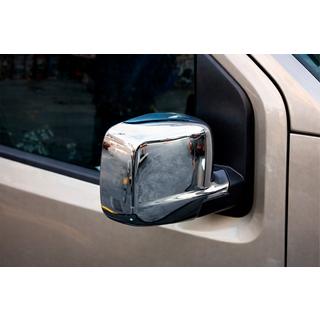Complete chroom spiegelkappen (2 stuks) Fiat Fiorino/Qubo 2008–2024 foto 4
