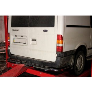 AK-Special achterbumperbescherming met opstap (RVS) foto 2