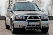 Suzuki Vitara 1998–2006 Bullbar QT007 (RVS) foto 1