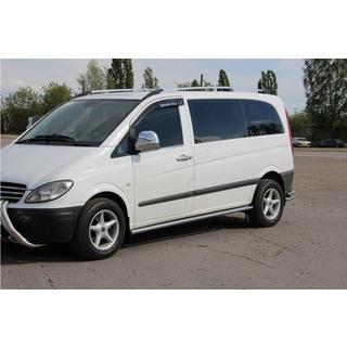 Sidebars BB001 (2 st., RVS) Mercedes Vito W639 2004–2014 foto 2