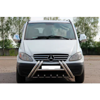 Bullbar Kelebek WT011 (rvs) foto 3