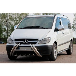 Bullbar Kelebek WT011 (rvs) Mercedes Viano 2004–2014 foto 2