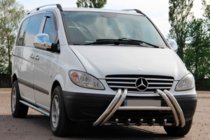 Mercedes Vito W639 2004–2014 Bullbar Kelebek WT011 (rvs) foto 1