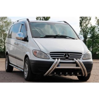 Bullbar Kelebek WT011 (rvs) Mercedes Vito W639 2004–2014 foto 1