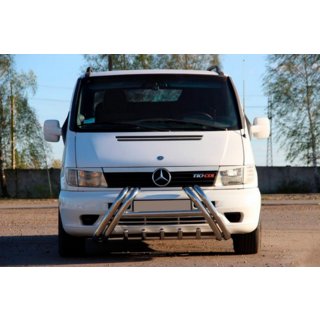 Bullbar Kelebek WT011 (rvs) Mercedes Vito W638 1996–2003 foto 3