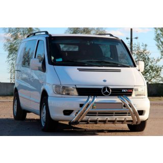 Bullbar Kelebek WT011 (rvs) Mercedes Vito W638 1996–2003 foto 2