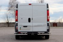 Opel Vivaro 2001–2015 Achterbeschermbeugel AK003-Plus-2 (RVS) foto 2