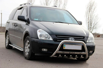 Kia Carnival 2002–2013 Bullbar WT004 (RVS) foto 3