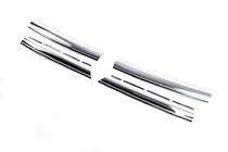Volkswagen Amarok 2010–2022 Grille strips 2010-2016 (brede strips, 4 stuks, RVS) foto 3