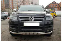 Volkswagen Touareg 2002–2010 Bullbar ST015 (RVS) foto 4