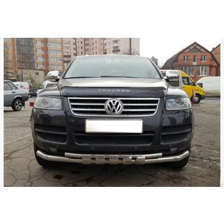 Bullbar ST015 (RVS) Volkswagen Touareg 2002–2010 foto 4