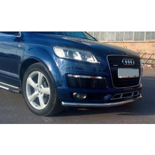 Frontbescherming ST008 (RVS) Audi Q7 2005–2015 foto 3