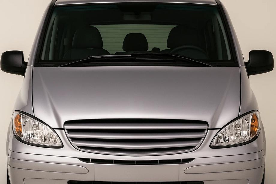 Mercedes Vito W639 2004–2014 Voorgrille V2 (2004-2010, spuitklaar) Foto 1