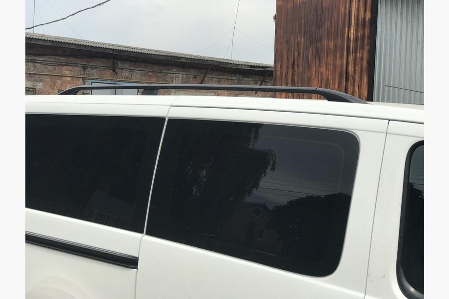 Fiat Scudo 2007–2015 Dakrails, zwart Korte wielbasis, metalen voeten Foto 4