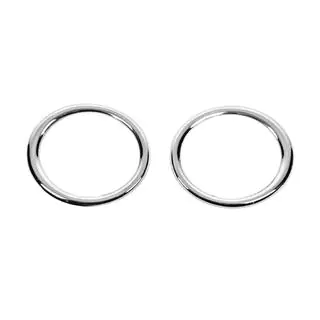 Mistlampomlijstingen 2010-2012 (2 stuks, RVS) Volkswagen Amarok 2010–2022 foto 2