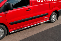 Fiat Scudo 2007–2015 Sidebars BB002 (2 stuks, RVS) 60 mm, korte wielbasis foto 6