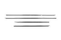 Volkswagen Amarok 2010–2022 Raamomlijsting (4 strips, RVS) Carmos - Turks staal foto 7