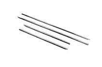 Volkswagen Amarok 2010–2022 Raamomlijsting (4 strips, RVS) Carmos - Turks staal foto 6