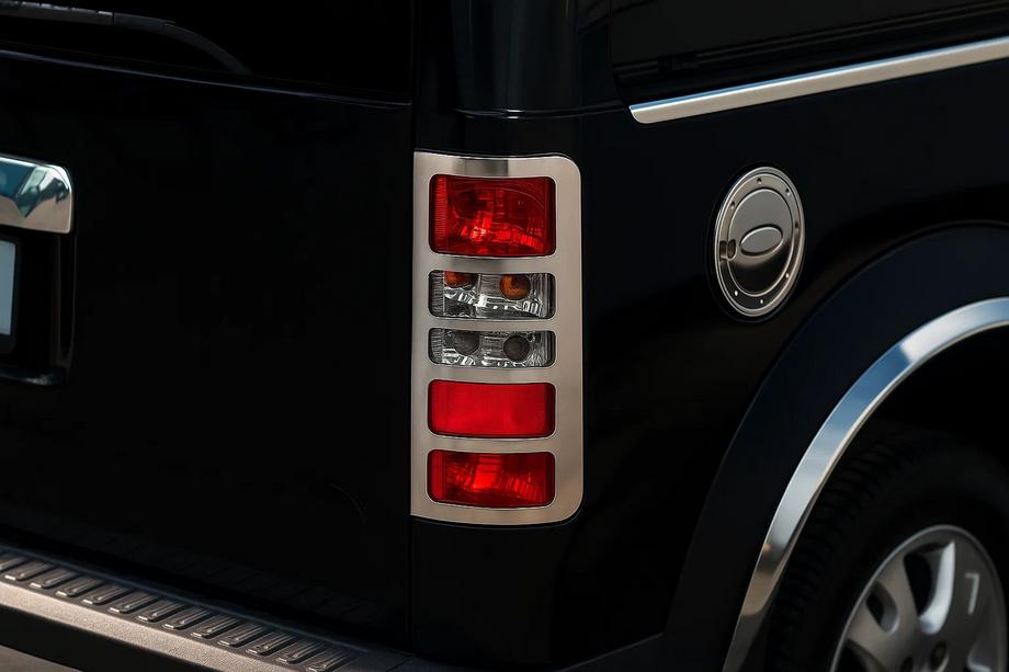 Ford Connect 2006–2009 RVS achterlicht sierlijsten (2 st.) Foto 3