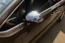 Volkswagen Sharan 2010–2023 Spiegelkappen (2 stuks, RVS) OmsaLine - Italiaans roestvrij staal foto 3