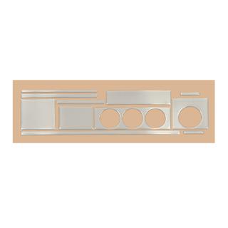 Decoratieve dashboardafdekking Audi 80/90 1987–1996 foto 2