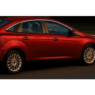 Bovenste raamlijsten (8-delig, RVS) Ford Focus III 2011–2017 foto 1