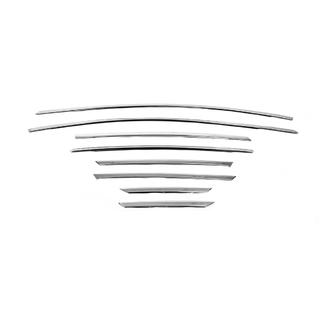 Bovenste raamlijsten (8-delig, RVS) Ford Focus III 2011–2017 foto 2