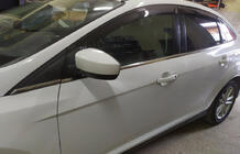 Ford Focus III 2011–2017 Onderste raamomlijsting (8 stuks, RVS) SW, Carmos - Turks roestvrij staal foto 12
