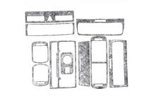 Audi A3 1996–2003 Dashboardpanelen (2000-2003) Titanium foto 1