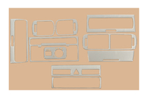 Audi A3 1996–2003 Dashboardpanelen (2000-2003) Titanium foto 3