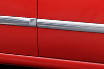 Ford Fiesta 2002–2008 Deurstrip (set van 4, RVS) foto 2