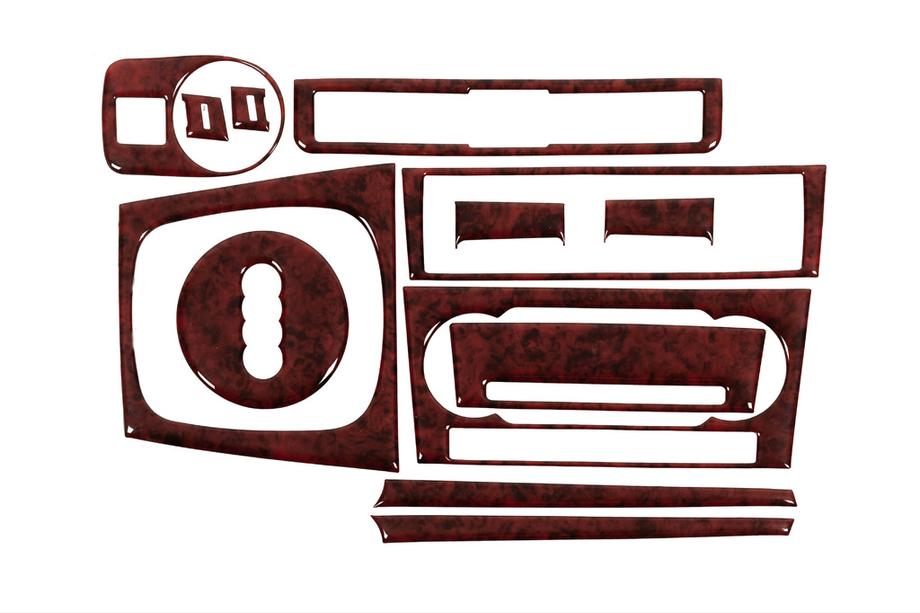 Audi A3 2003–2012 Decoratieve dashboard sierlijsten 2004-2008 (Merich) Zwart Image
