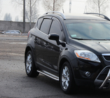 Ford Kuga 2008–2013 Premium side steps (2 st., RVS) 60 mm foto 2