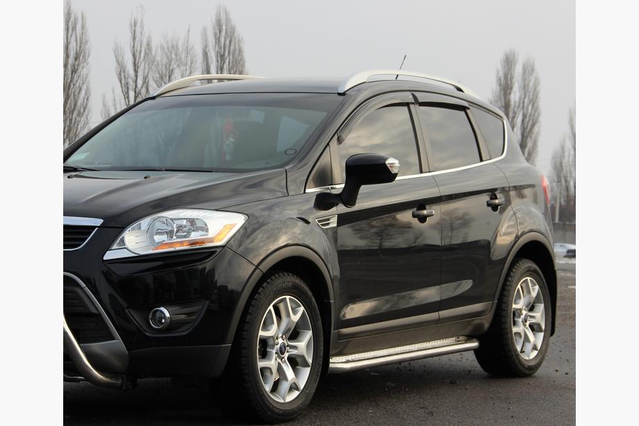 Ford Kuga 2008–2013 Premium side steps (2 st., RVS) 60 mm Image