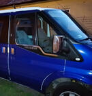 Ford Transit 2000–2014 RVS deurgreepkappen 4-deurs, OmsaLine - Italiaans roestvrij staal foto 4