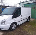 Ford Transit 2000–2014 Zwarte dakrails foto 6