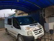Ford Transit 2000–2014 Chromen dakrails foto 3