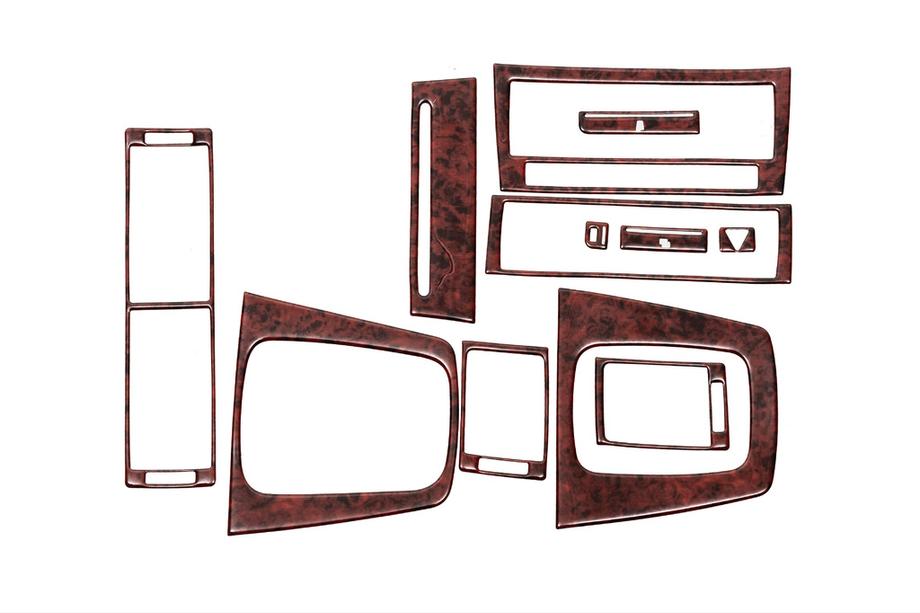 Audi A4 B6 2000–2004 Dashboard sierlijsten Donker hout Image